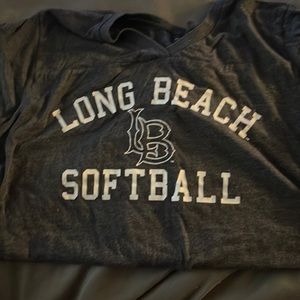 softball shirt of long beach